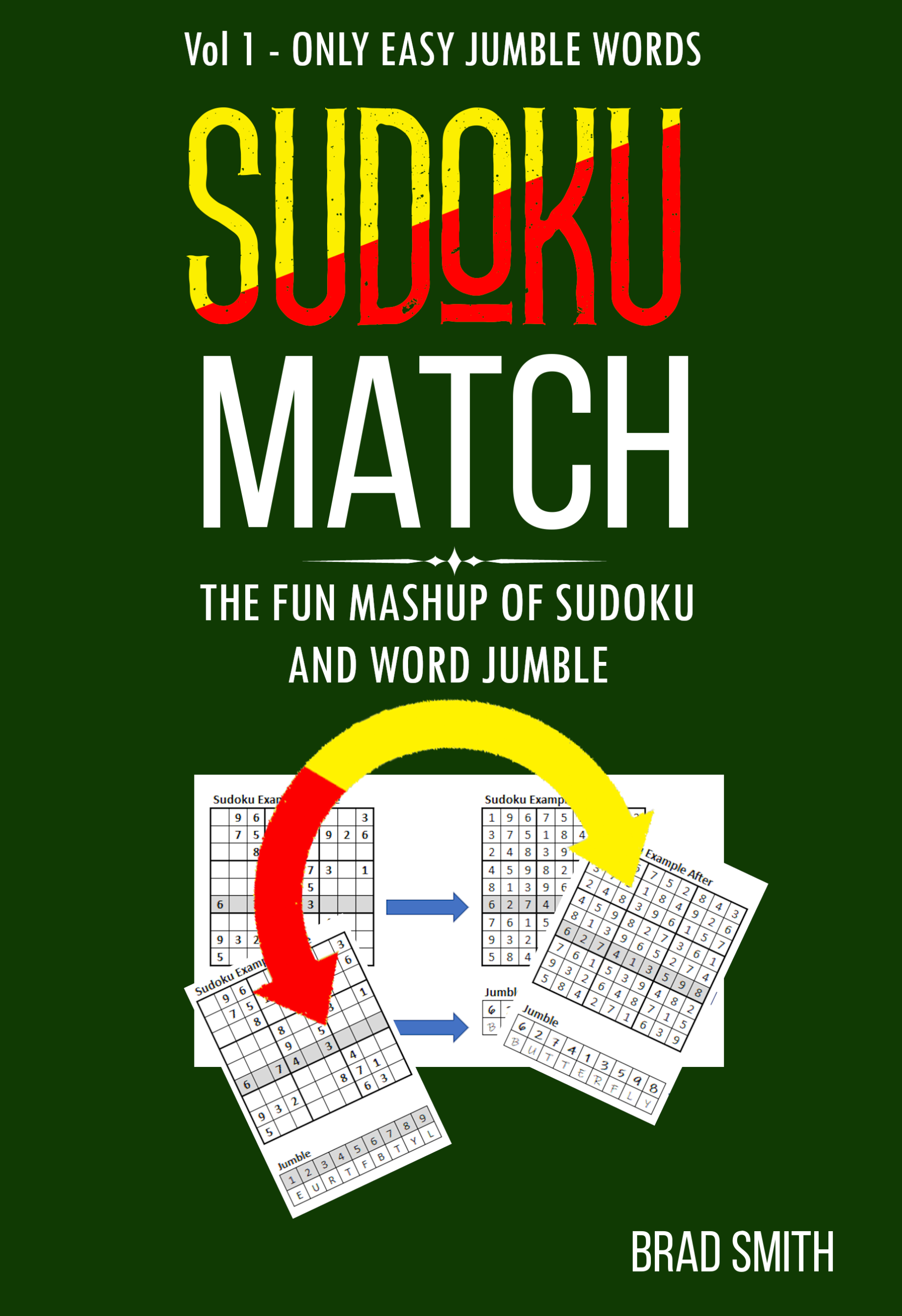 Sukudo match and word jumble-vol 1 - FRONT COVER ONLY
