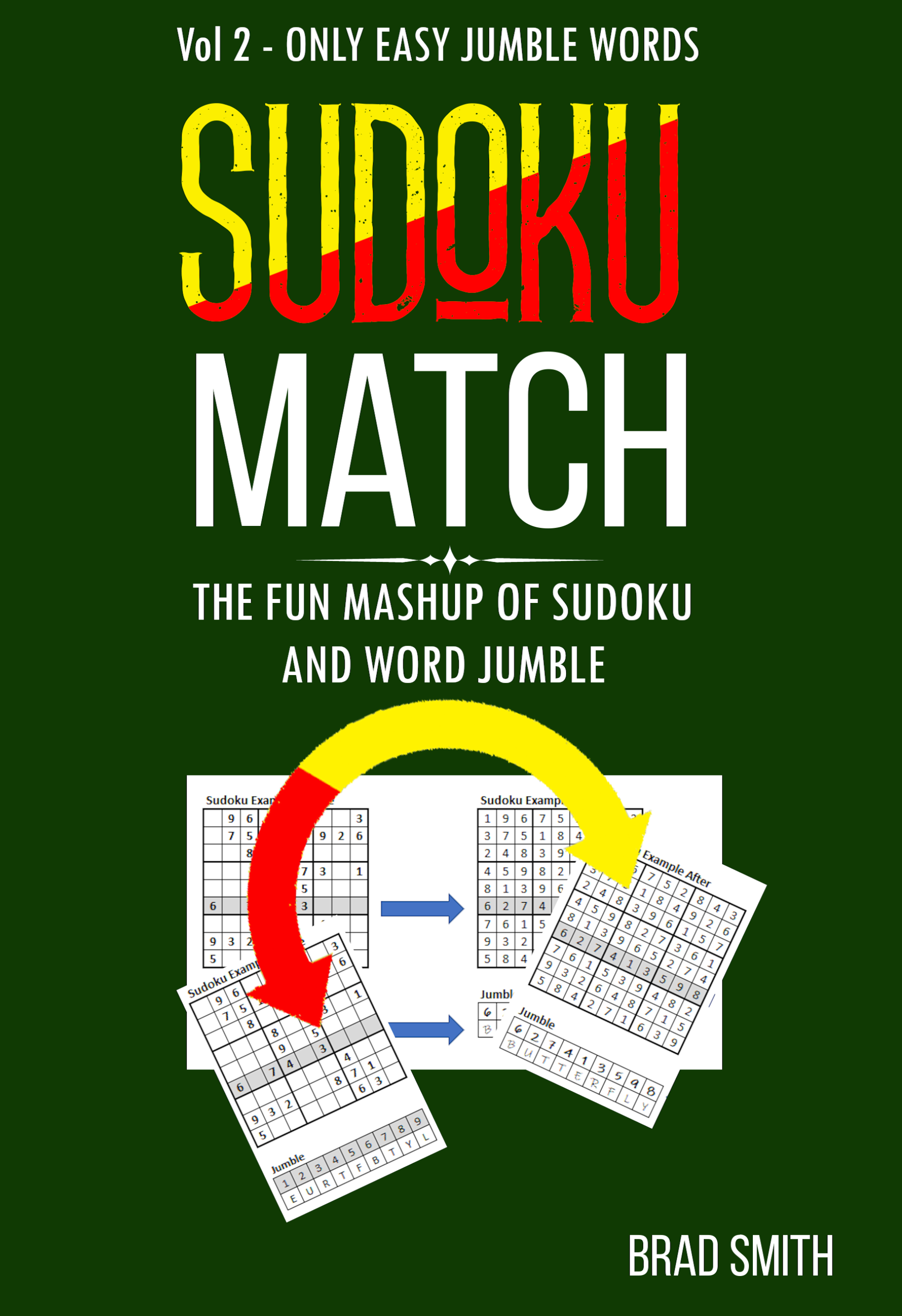 Sukudo match and word jumble-vol 2 - FRONT COVER ONLY